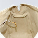 GUCCI Micro GG Supreme Boston Bag PVC 2way White Gold 002 123 0167 Auth BA6571-21