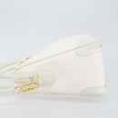GUCCI Micro GG Supreme Boston Bag PVC 2way White Gold 002 123 0167 Auth BA6571-5