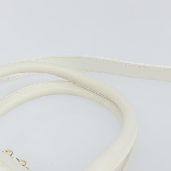 GUCCI Micro GG Supreme Boston Bag PVC 2way White Gold 002 123 0167 Auth BA6571