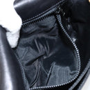 CELINE Shoulder Bag Leather Navy Gold Auth BA6575-11