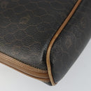 Christian Dior Honeycomb Canvas Hand Bag PVC Black Auth BA6581-14