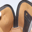 Christian Dior Honeycomb Canvas Hand Bag PVC Black Auth BA6581-20