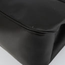 Salvatore Ferragamo Vala Shoulder Bag Leather Black Silver Auth BA6586-15