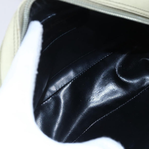 Salvatore Ferragamo Shoulder Bag Suede Green Gold Auth BA6587