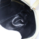 Salvatore Ferragamo Shoulder Bag Suede Green Gold Auth BA6587-17