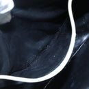 Salvatore Ferragamo Shoulder Bag Suede Green Gold Auth BA6587-19