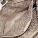 Salvatore Ferragamo Vala Tote Bag Leather White Gold Auth BA6591-20