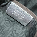 Salvatore Ferragamo Gancini Tote Bag Leather Silver Auth BA6592-12