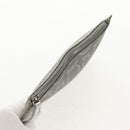 Salvatore Ferragamo Gancini Tote Bag Leather Silver Auth BA6592-26