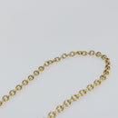 Salvatore Ferragamo Chain Vala Shoulder Bag Enamel Orange Gold Auth BA6593-8