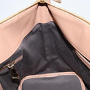 Chloe Bailey Hand Bag Leather 2way Orange Gold Auth BA6594-19