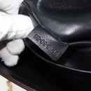 Chloe Chain Ray Shoulder Bag Leather Red Gold Auth BA6596-12