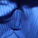 FENDI Petite 2Jours Hand Bag Leather 2way Blue Silver Auth BA6607-12