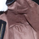 Jimmy Choo Star Studs Shoulder Bag Leather Black Silver Auth BA6610-21