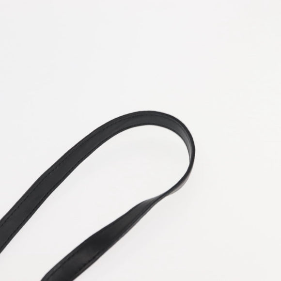 Stella MacCartney Stella logo Tote Bag polyester Black Gold Auth BA6613