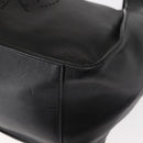 Stella MacCartney Stella logo Tote Bag polyester Black Gold Auth BA6613-13