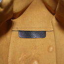 Stella MacCartney Stella logo Tote Bag polyester Black Gold Auth BA6613-16