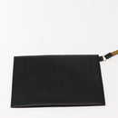 Stella MacCartney Stella logo Tote Bag polyester Black Gold Auth BA6613-21