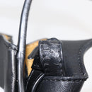 Stella MacCartney Stella logo Tote Bag polyester Black Gold Auth BA6613-24