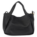 Stella MacCartney Stella logo Tote Bag polyester Black Gold Auth BA6613-3