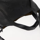 Stella MacCartney Stella logo Tote Bag polyester Black Gold Auth BA6613-6