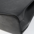 CARTIER Trinity Hand Bag Leather Black Gold Auth BA6619-15