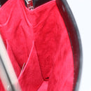 CARTIER Trinity Hand Bag Leather Black Gold Auth BA6619-18