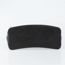 CARTIER Trinity Hand Bag Leather Black Gold Auth BA6619-5