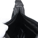 BALLY Shoulder Bag Leather Black Gold Auth BA6625-20