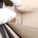 Chloe Fay Shoulder Bag Suede Leather Beige Gold Auth BA6627-24