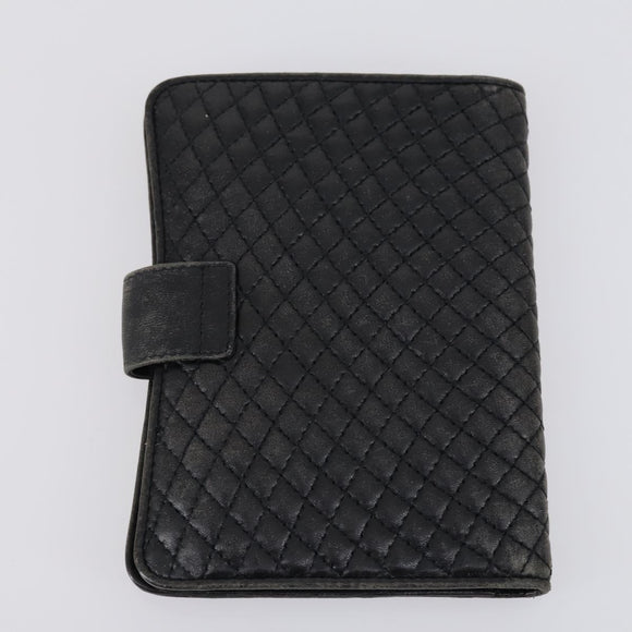 BALLY Hand Bag Leather 3 Set Brown Black Bordeaux Auth BA6632