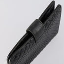 BALLY Hand Bag Leather 3 Set Brown Black Bordeaux Auth BA6632-11