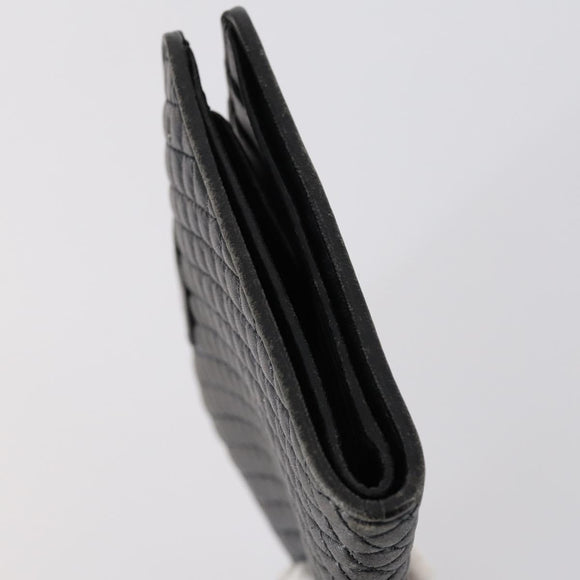 BALLY Hand Bag Leather 3 Set Brown Black Bordeaux Auth BA6632