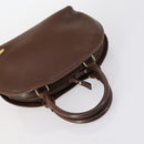 BALLY Hand Bag Leather 3 Set Brown Black Bordeaux Auth BA6632-5