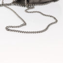 Stella MacCartney Chain Falabella Bag Suede Gray Silver 371223 Auth BA6633-9