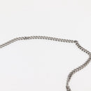 Stella MacCartney Chain Falabella Bag Suede Gray Silver 371223 Auth BA6633-15