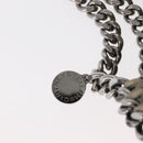 Stella MacCartney Chain Falabella Bag Suede Gray Silver 371223 Auth BA6633-10