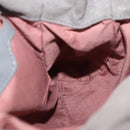 Stella MacCartney Chain Falabella Bag Suede Gray Silver 371223 Auth BA6633-21