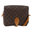 LOUIS VUITTON Monogram Cartouchiere GM Shoulder Bag M51252 LV Auth BA6637-1