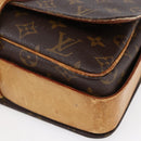 LOUIS VUITTON Monogram Cartouchiere GM Shoulder Bag M51252 LV Auth BA6637-14