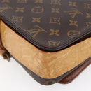 LOUIS VUITTON Monogram Cartouchiere GM Shoulder Bag M51252 LV Auth BA6637-16