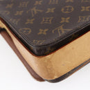 LOUIS VUITTON Monogram Cartouchiere GM Shoulder Bag M51252 LV Auth BA6637-17