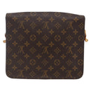 LOUIS VUITTON Monogram Cartouchiere GM Shoulder Bag M51252 LV Auth BA6637-2