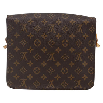 LOUIS VUITTON Monogram Cartouchiere GM Shoulder Bag M51252 LV Auth BA6637 - 0