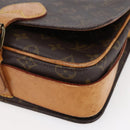 LOUIS VUITTON Monogram Cartouchiere MM Shoulder Bag M51253 LV Auth BA6638-14