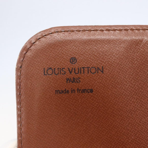 LOUIS VUITTON Monogram Cartouchiere MM Shoulder Bag M51253 LV Auth BA6638