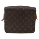LOUIS VUITTON Monogram Cartouchiere MM Shoulder Bag M51253 LV Auth BA6638-2
