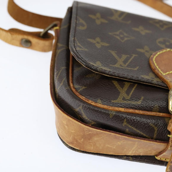 LOUIS VUITTON Monogram Cartouchiere PM Shoulder Bag M51254 LV Auth BA6639