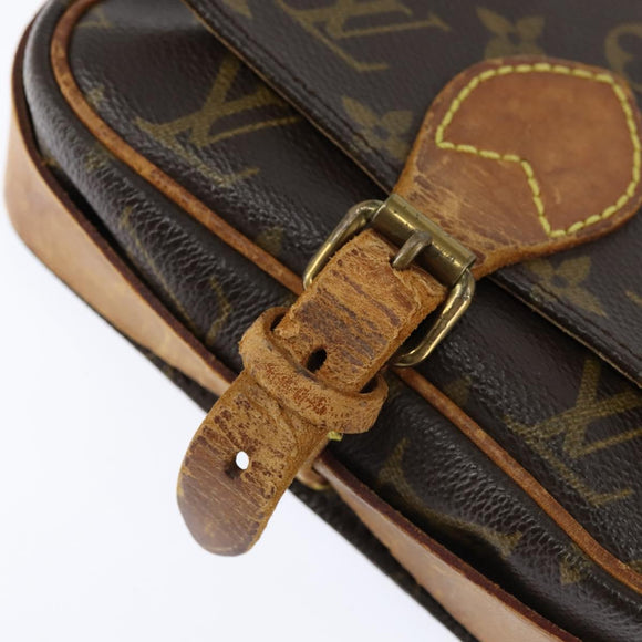 LOUIS VUITTON Monogram Cartouchiere PM Shoulder Bag M51254 LV Auth BA6639