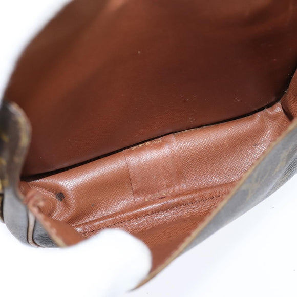 LOUIS VUITTON Monogram Cartouchiere PM Shoulder Bag M51254 LV Auth BA6639